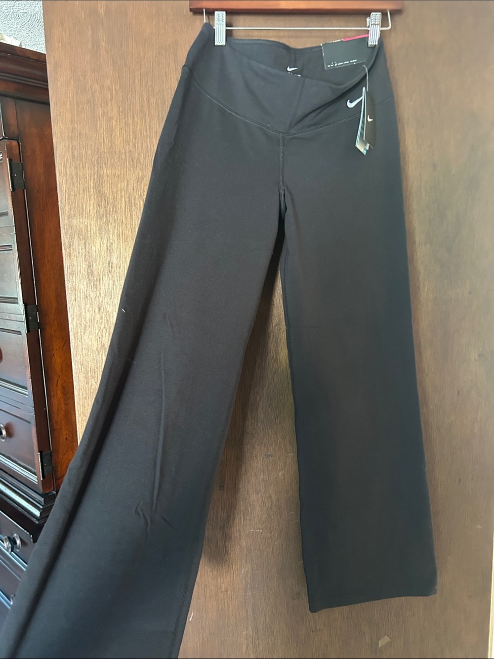 Nike Black Wide-Leg Workout Pants